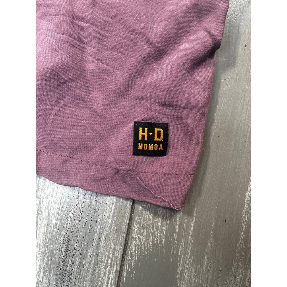 Harley-Davidson Jason Momoa Shirt Mens XL Purple Knucklehead Excellent Graphic - Picture 3 of 7